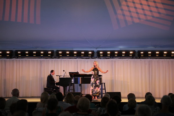 Photo Flash: Kelli O'Hara Performs Outdoor Concert Presented by Berkshire Theatre Group 