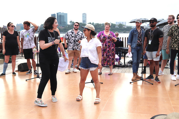 Photo Flash: In Rehearsal for TINA & FRIENDS: (BYOB) BRING YOUR OWN BEAUTIFUL on Little Island Image