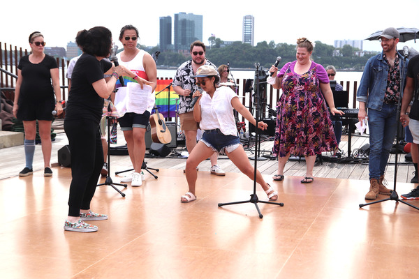 Photo Flash: In Rehearsal for TINA & FRIENDS: (BYOB) BRING YOUR OWN BEAUTIFUL on Little Island Image