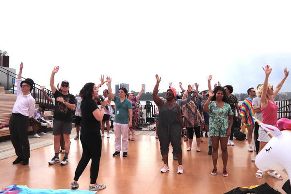 Photo Flash: In Rehearsal for TINA & FRIENDS: (BYOB) BRING YOUR OWN BEAUTIFUL on Little Island Image