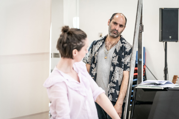 Photo Flash: Go Inside Rehearsals for Tennessee Williams' THE TWO CHARACTER PLAY at Hampstead Theatre 