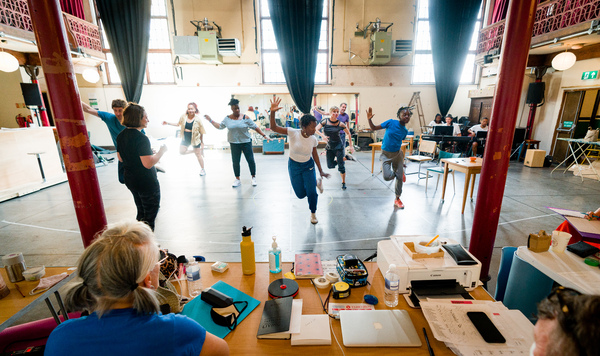 Photo Flash: Inside Rehearsal For BAGDAD CAFE at the Old Vic Image