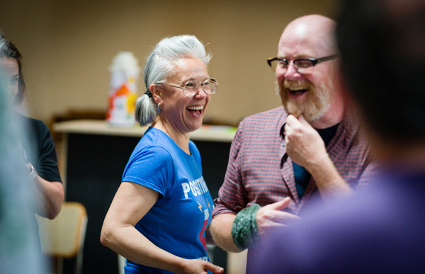 Photo Flash: Inside Rehearsal For BAGDAD CAFE at the Old Vic 