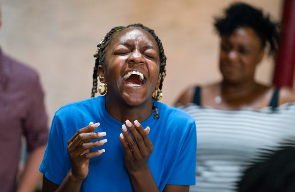 Photo Flash: Inside Rehearsal For BAGDAD CAFE at the Old Vic Image