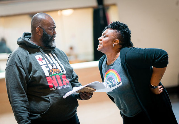 Photo Flash: Inside Rehearsal For BAGDAD CAFE at the Old Vic Image