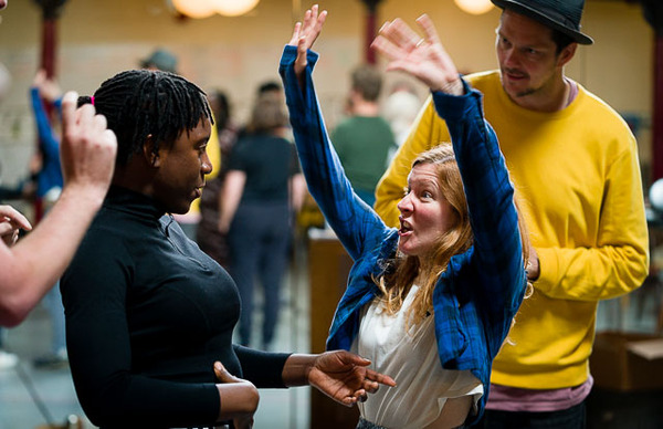 Photo Flash: Inside Rehearsal For BAGDAD CAFE at the Old Vic Image
