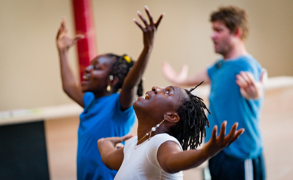 Photo Flash: Inside Rehearsal For BAGDAD CAFE at the Old Vic 