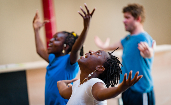 Photo Flash: Inside Rehearsal For BAGDAD CAFE at the Old Vic Image