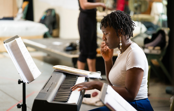 Photo Flash: Inside Rehearsal For BAGDAD CAFE at the Old Vic 