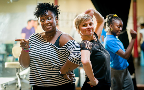 Photo Flash: Inside Rehearsal For BAGDAD CAFE at the Old Vic Image
