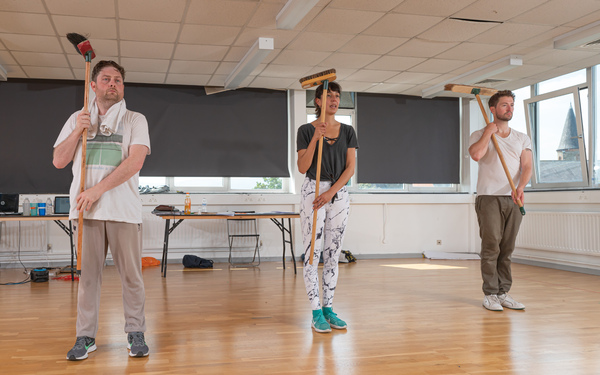 Photos: Rehearsals for STONES IN HIS POCKETS 25th Anniversary Production  Image