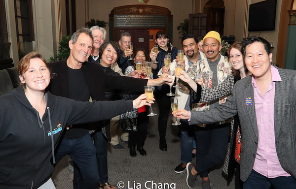 A closing night toast to the San Francisco Playhouse run of Jeanne Sakata?s HOLD THES Photo