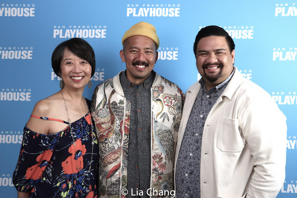 HOLD THESE TRUTHS Playwright Jeanne Sakata, Jomar Tagatac, Director Jeffrey Lo Photo