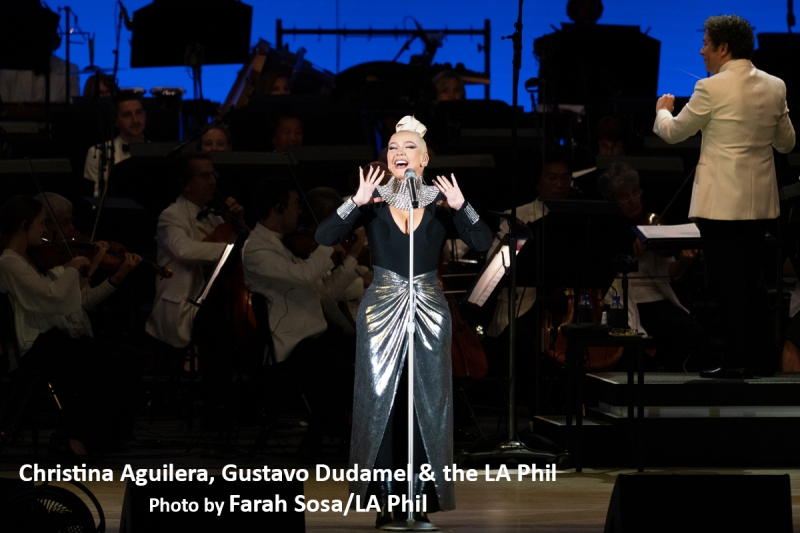 Review: Christina Aguilera Hits It Out Of Bowl With The LA Phil 