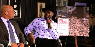 Wyclef Jean and Former Haitian Prime Minister Laurent Lamothe Discuss Leadership Lessons a Photo