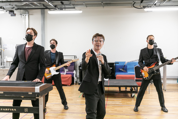 Photos: JERSEY BOYS Rehearses for the West End Image