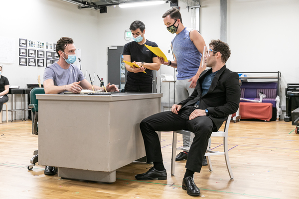Photos: JERSEY BOYS Rehearses for the West End Image