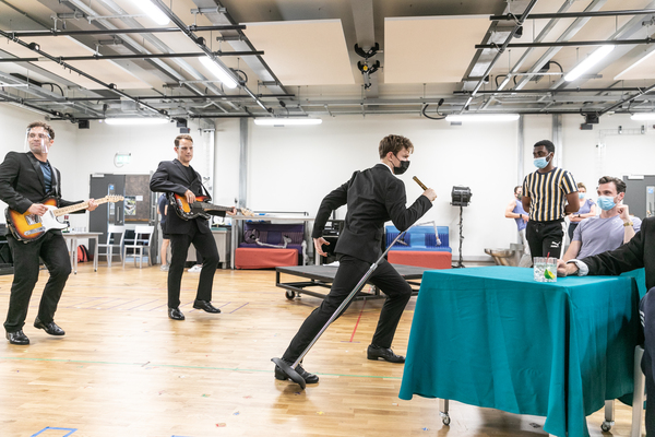 Photos: JERSEY BOYS Rehearses for the West End Image
