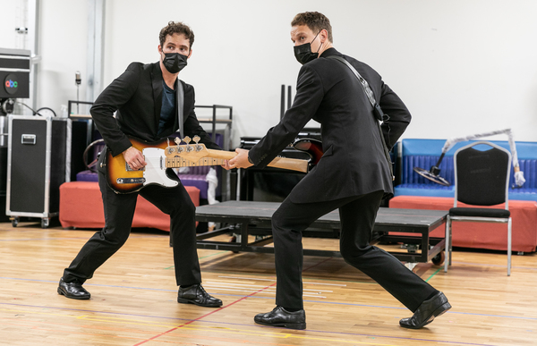 Photos: JERSEY BOYS Rehearses for the West End Image