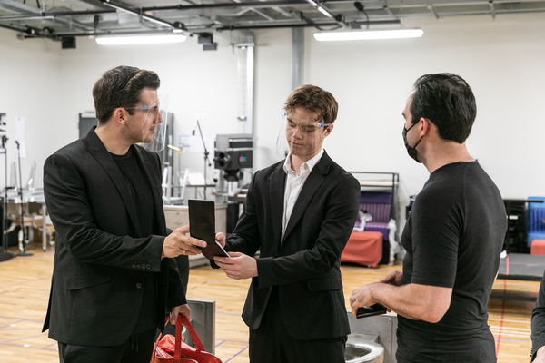 Photos: JERSEY BOYS Rehearses for the West End Image
