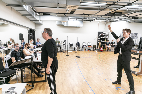 Photos: JERSEY BOYS Rehearses for the West End Image