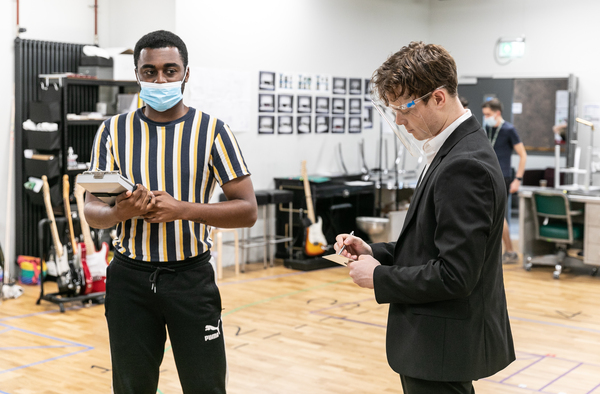 Photos: JERSEY BOYS Rehearses for the West End Image