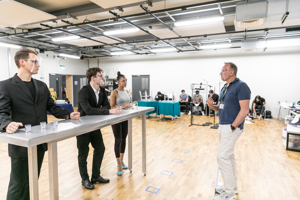 Photos: JERSEY BOYS Rehearses for the West End Image