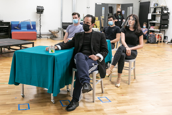 Photos: JERSEY BOYS Rehearses for the West End Image