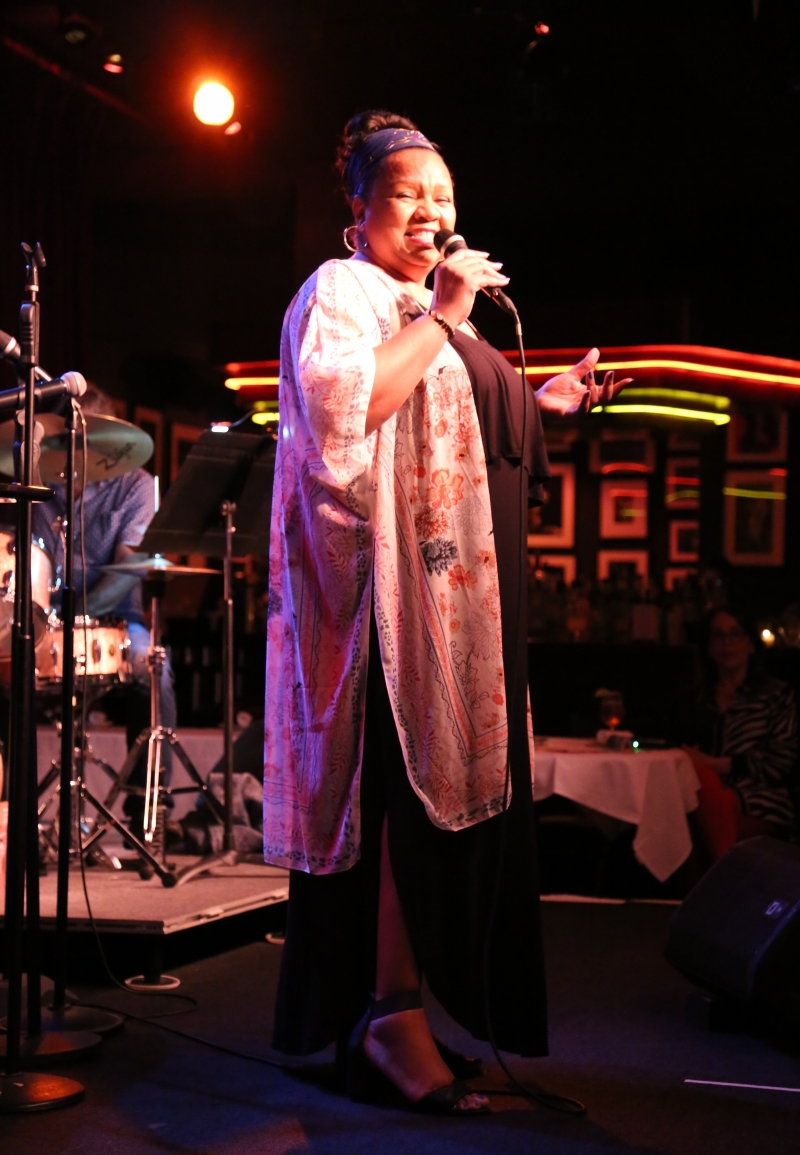 Photo Flash:  Gene Reed Captures July 27th THE LINEUP WITH SUSIE MOSHER at Birdland 