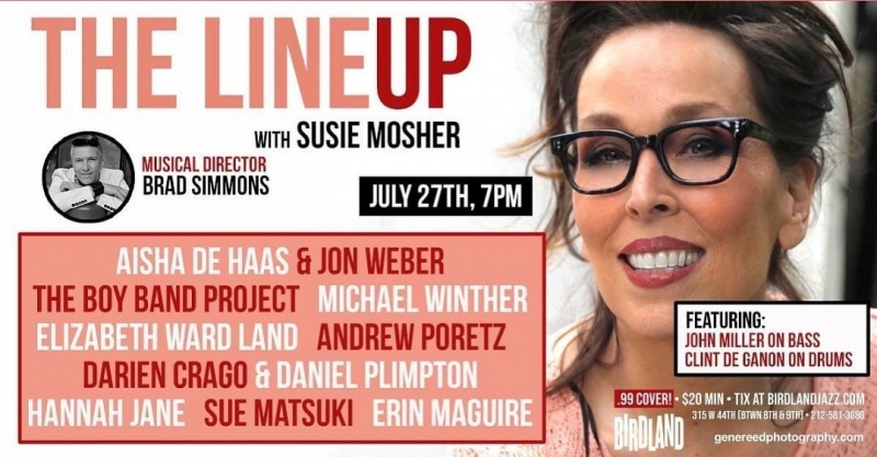 Photo Flash: Stewart Green Documents July 20th THE LINEUP WITH SUSIE MOSHER at Birdland 