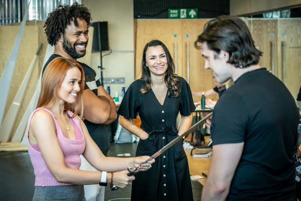 Stephanie McKeon, Obioma Ugoala, Samantha Barks, Oliver Ormson Photo