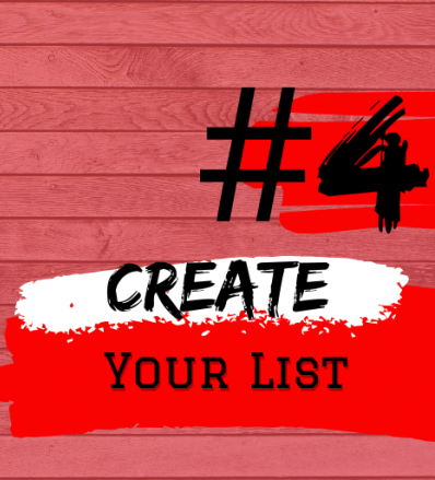Student Blog: Summer Stock Central: Step #4 | Create Your List Image