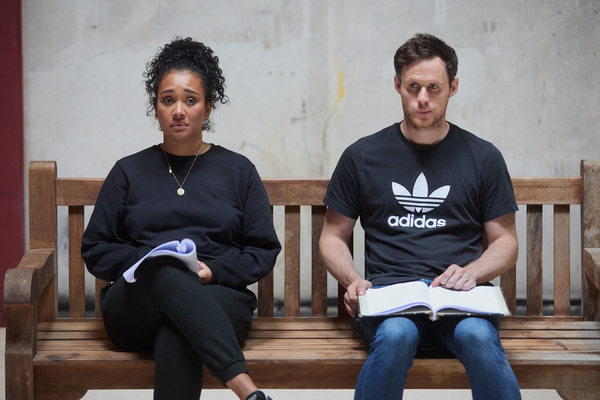 Photos: Inside Rehearsals For PARK BENCH At The Park Theatre 