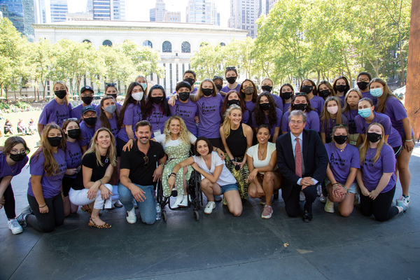 Photos: Betsy Wolfe, Andrew Rannells & More Kick Off BroadwayEvolved Initiative at Bryant Park Image