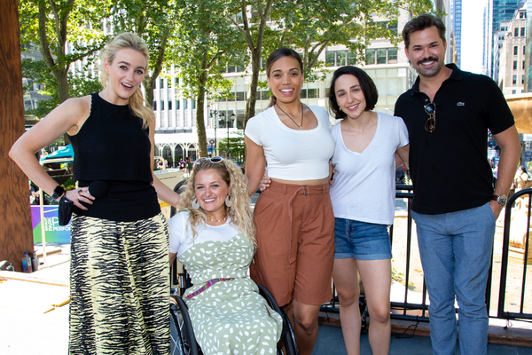 Photos: Betsy Wolfe, Andrew Rannells & More Kick Off BroadwayEvolved Initiative at Bryant Park Image