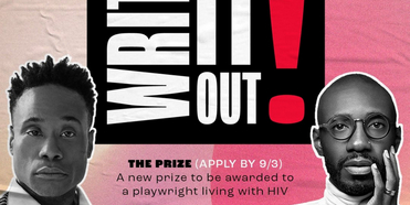 Billy Porter to Fund Inaugural WIO! Playwriting Prize For People Living With HIV, Launched Photo