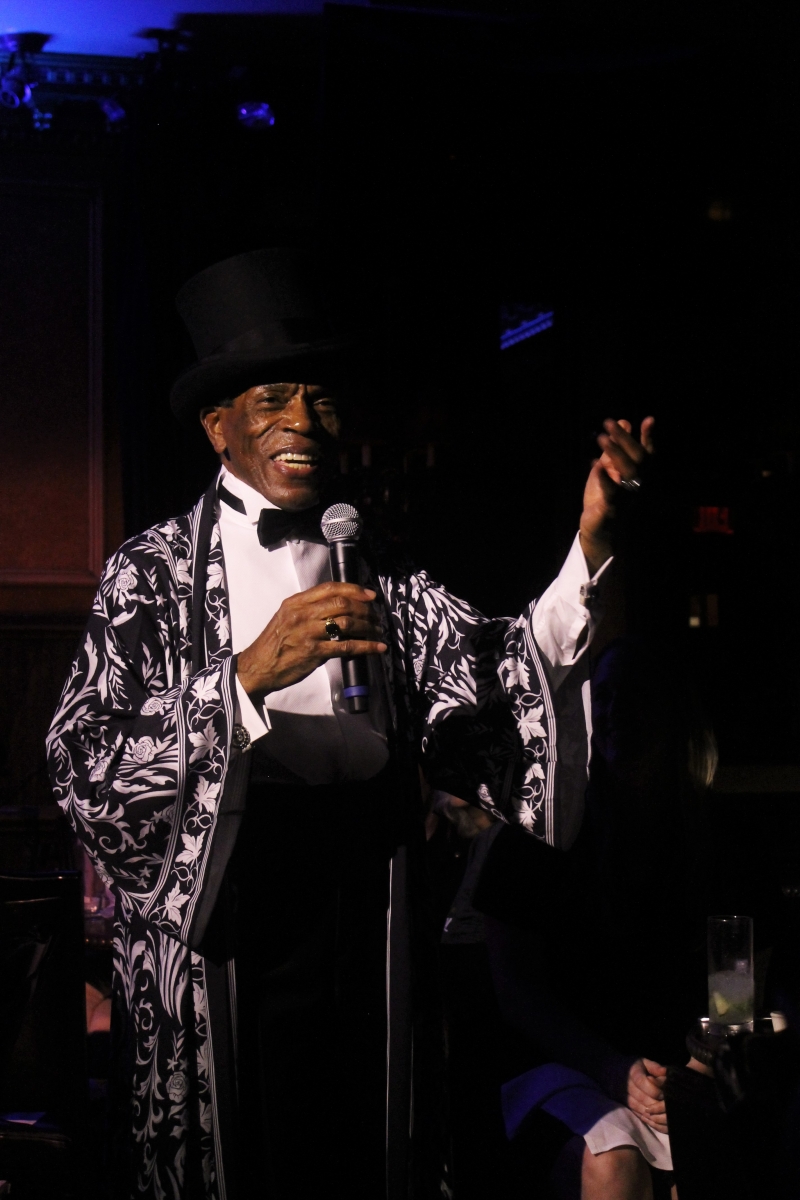 Review: Andre De Shields Takes 54 Below Audience To Church And Back With BLACK BY POPULAR DEMAND 