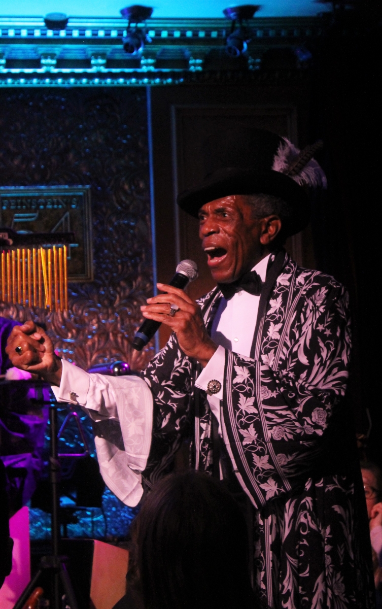 Review: Andre De Shields Takes 54 Below Audience To Church And Back With BLACK BY POPULAR DEMAND 