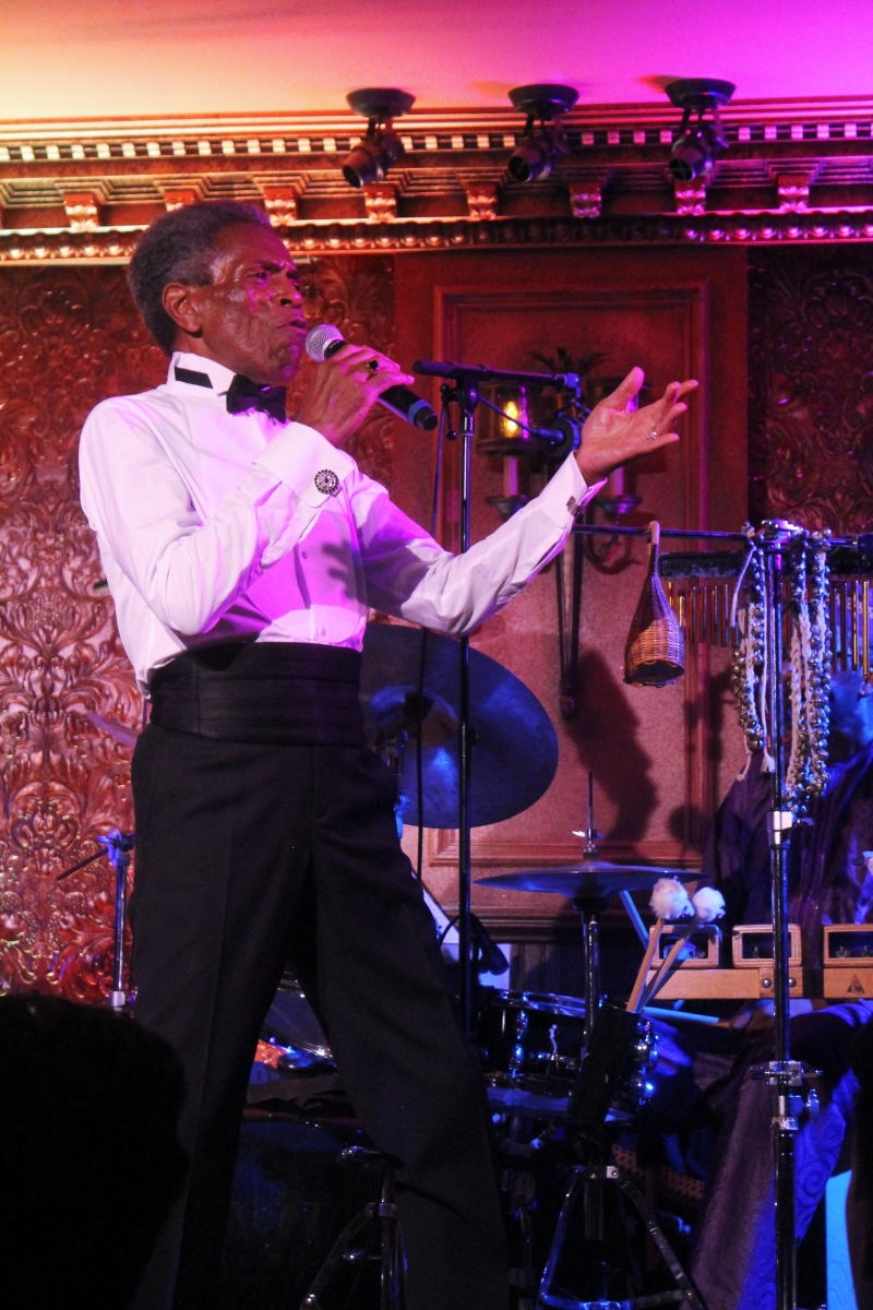 Review: Andre De Shields Takes 54 Below Audience To Church And Back With BLACK BY POPULAR DEMAND 