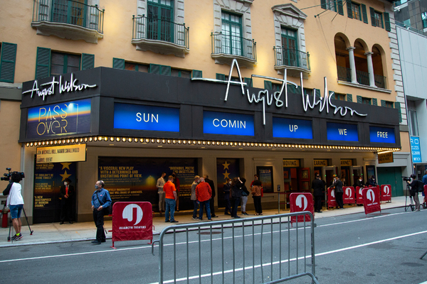 Photos: PASS OVER, the First Broadway Play to Return, Celebrates First Preview! Image