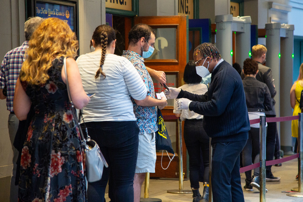 Photos: PASS OVER, the First Broadway Play to Return, Celebrates First Preview! Image