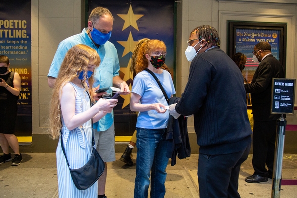 Photos: PASS OVER, the First Broadway Play to Return, Celebrates First Preview! Image