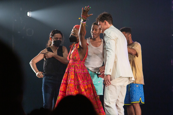 Photos: PASS OVER, the First Broadway Play to Return, Celebrates First Preview! Image