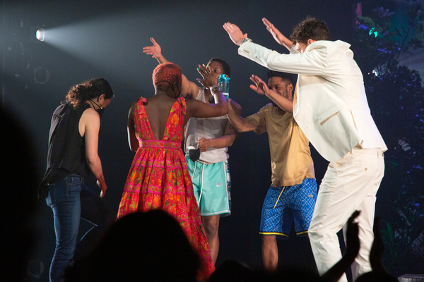 Photos: PASS OVER, the First Broadway Play to Return, Celebrates First Preview! Image