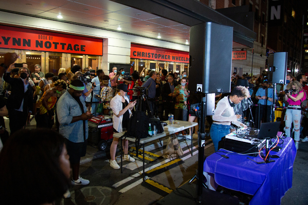 Photos: PASS OVER, the First Broadway Play to Return, Celebrates First Preview! Image