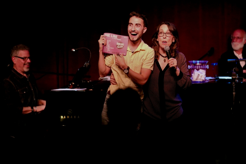 Photo Flash: Stewart Green Photographs August 3rd THE LINEUP WITH SUSIE MOSHER at Birdland 