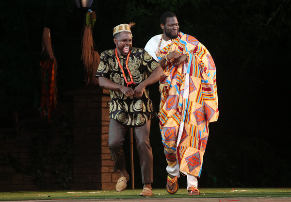 Gbenga Akinnagbe and Kyle Scatliffe  Photo