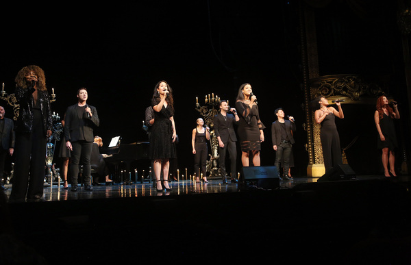 Adrienne Warren, Ali Ewoldt, Shereen Pimentel, Ariana DeBose, and Sierra Boggess at 