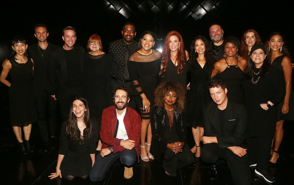 Josh Groban, Adrienne Warren, Ali Ewoldt, Shereen Pimentel, Ariana DeBose, Sierra Boggess, Co-Directors/Co-Producers Dori Berinstein and Sammi Cannold  at 