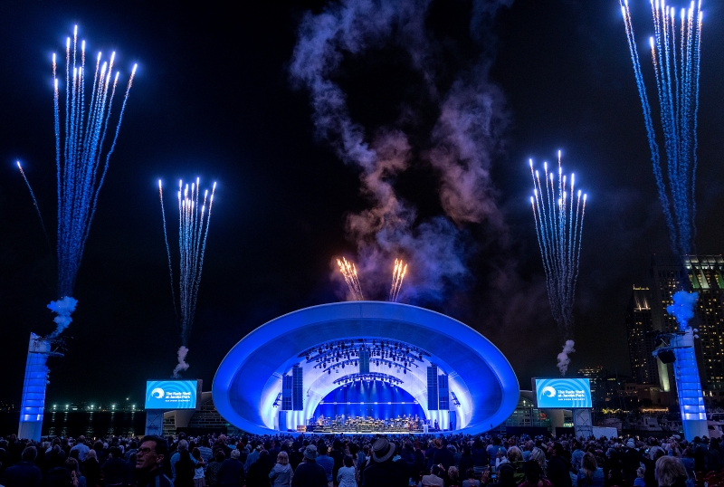 Review: SAN DIEGO SYMPHONY'S OPENING CONCERT AT THE NEW RADY SHELL AMPHITHEATER in Jacobs Park  Image